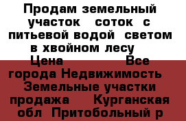 Продам земельный участок 6 соток, с питьевой водой, светом  в хвойном лесу . › Цена ­ 600 000 - Все города Недвижимость » Земельные участки продажа   . Курганская обл.,Притобольный р-н